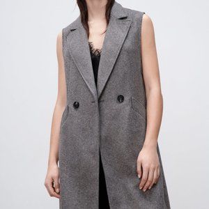 BRAND NEW ZARA 2022 COLLECTION SOFT DOUBLE BREASTED VEST